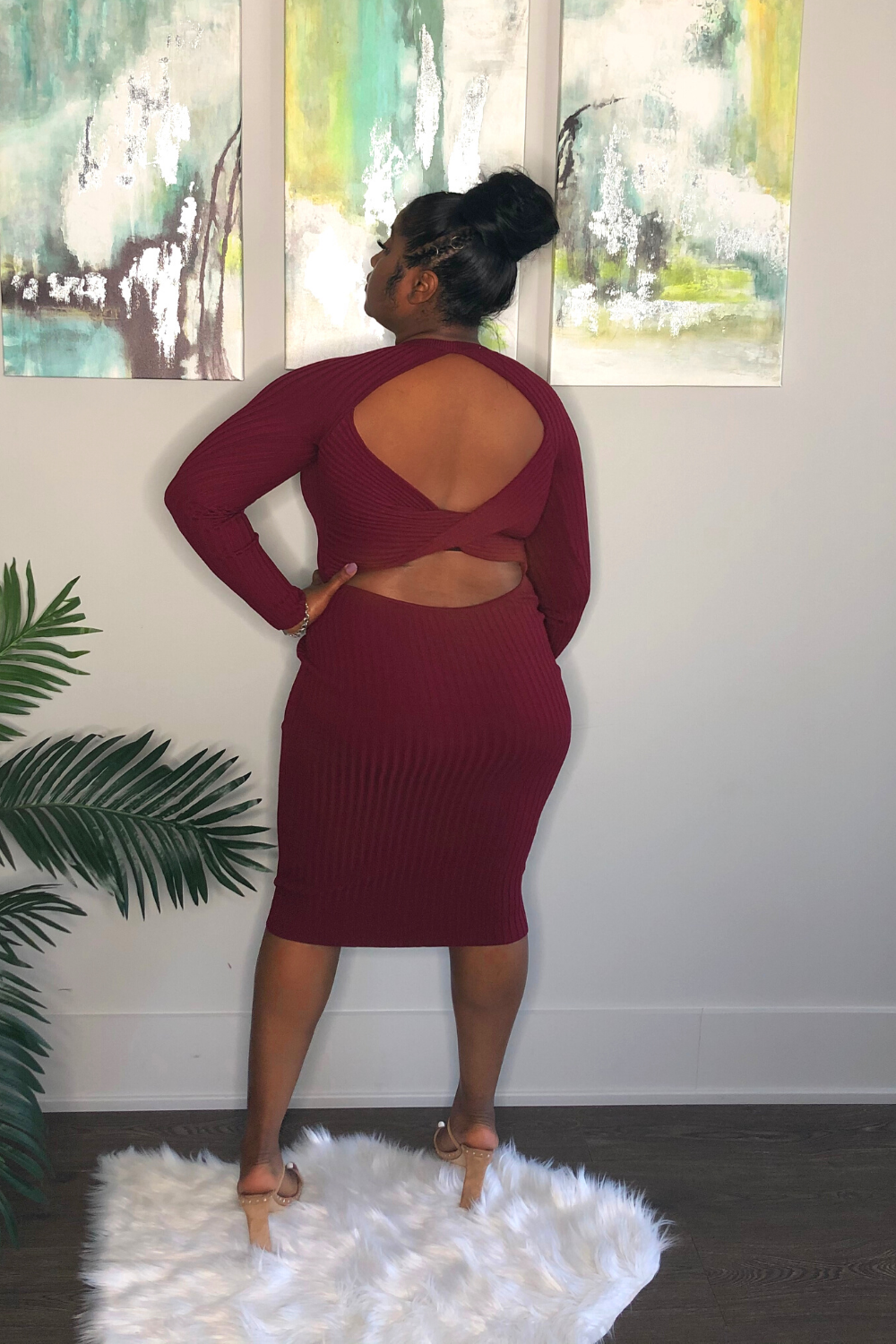 Sugar & Spice Dress - Sangria