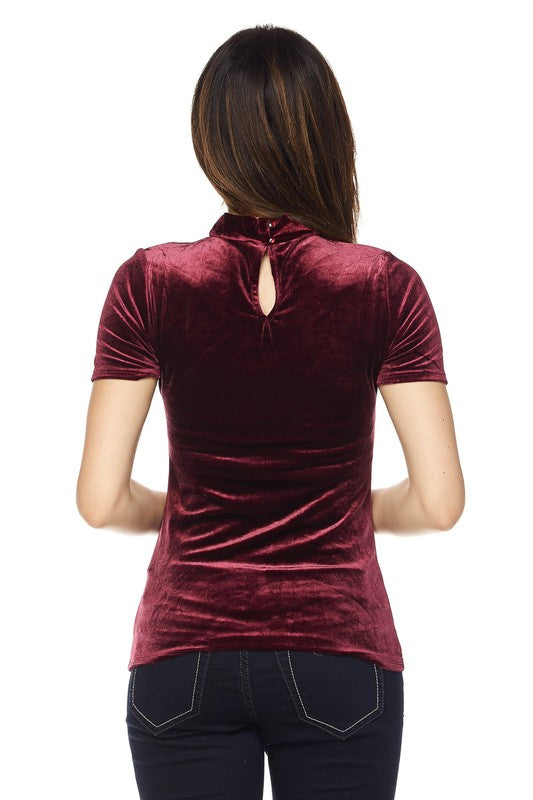 Velvet Wine Tee