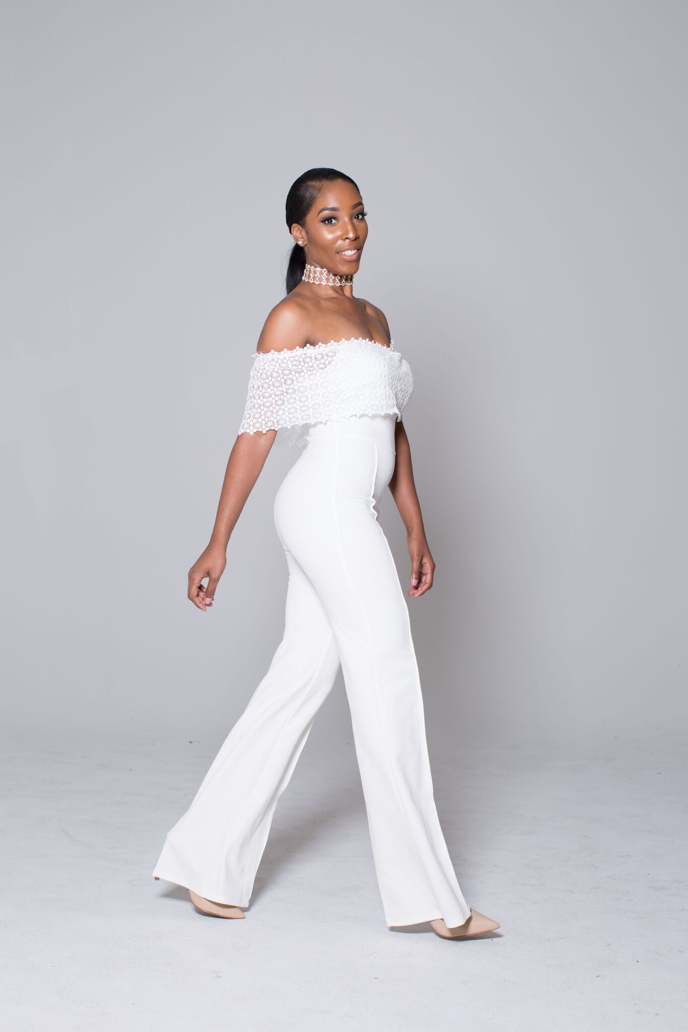 Laced Up Jumpsuit