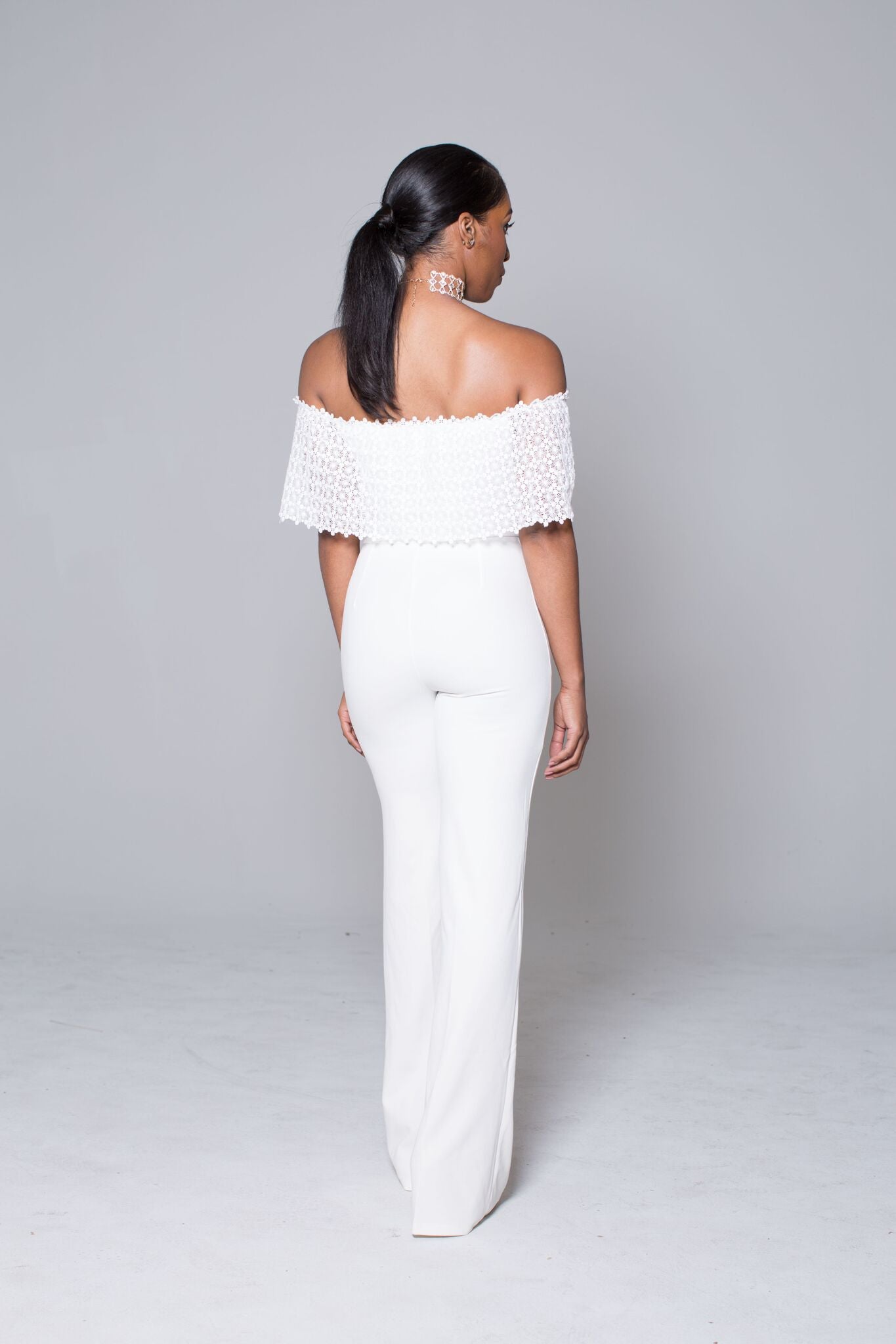 Laced Up Jumpsuit