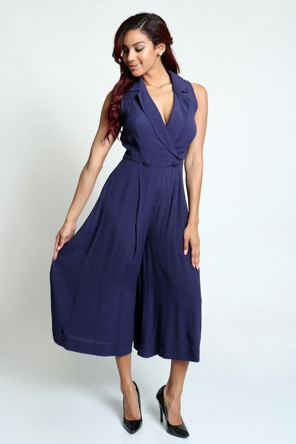 Cover Girl Culottes Jumpsuit
