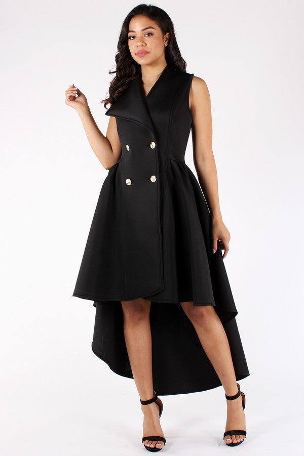 The Tuxedo Dress