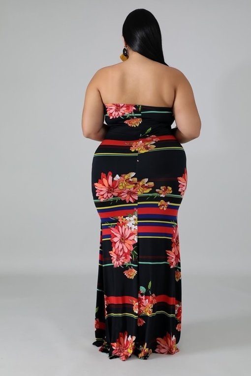 Flower Bomb Curvy Dress
